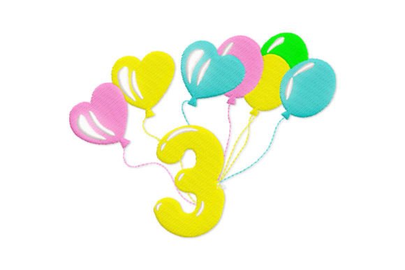 Birthday Number 3: Festive, Bold & Booth-Ready