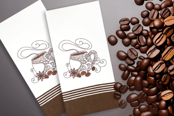 Coffee Magic 2: A Warm, Whimsical Embroidery Gem