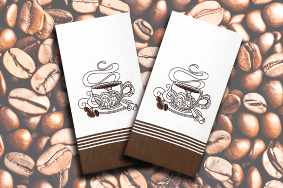 Coffee Magic 3: A Warm, Gift-Ready Embroidery Design