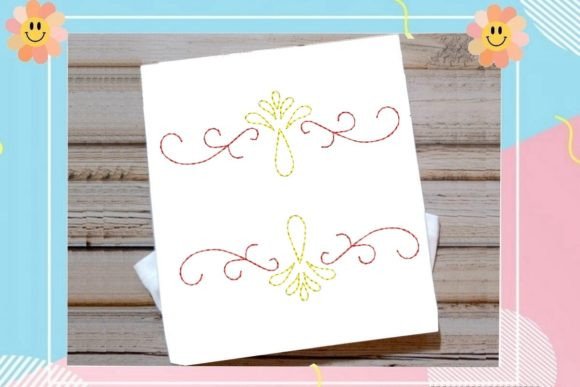 Delicate One-Line Border