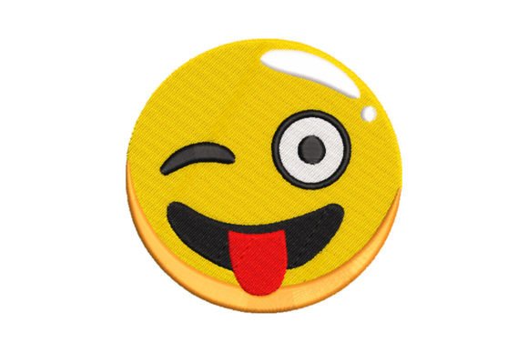 Goofy Wink Emoji
