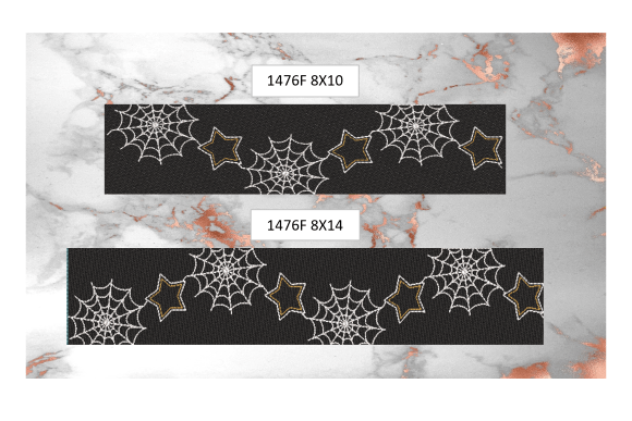 Spider Sash Embroidery Design