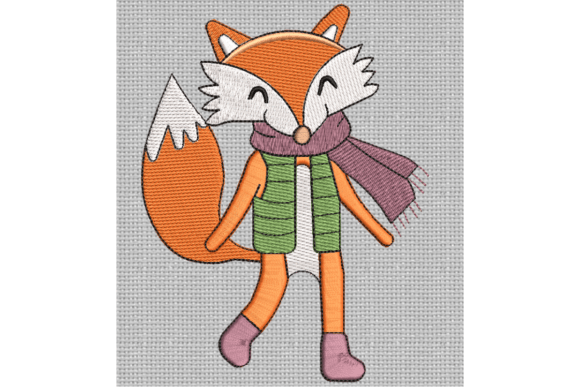 Walking Fox Guy: A Craft Fair Embroidery Review